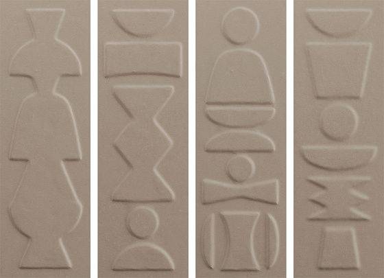 Плитка 41zero42 Nok Totem Taupe 6.5x20 Коричневый - купить в